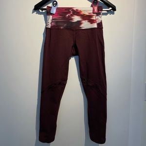 Lululemon High-Rise Crop Leggings - Size 2